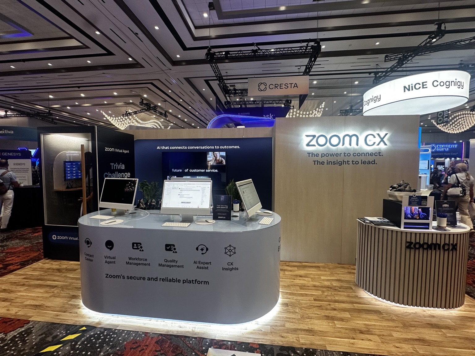 B2B technology tradeshow booth experience
